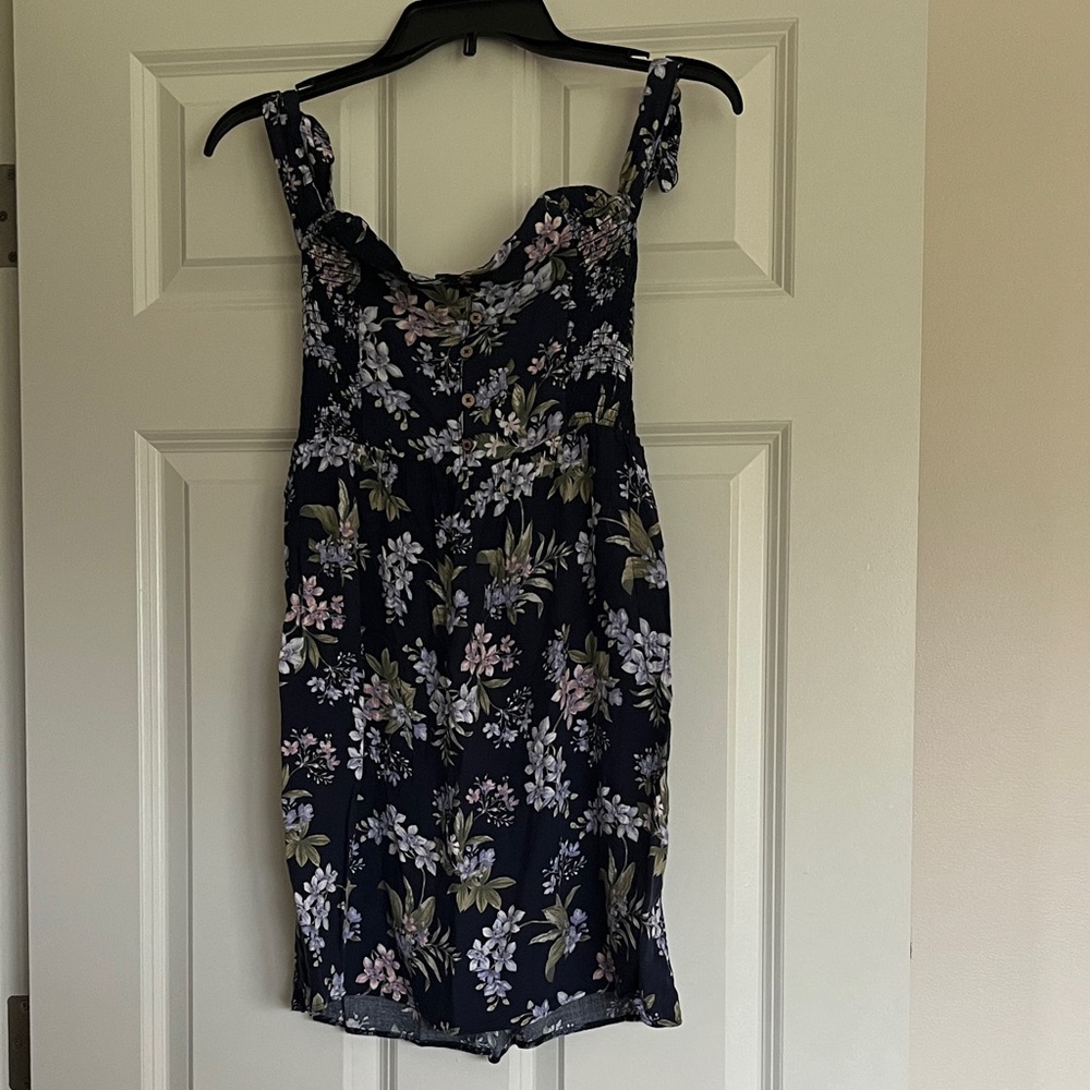 American Eagle Outfitters Navy Floral Dress